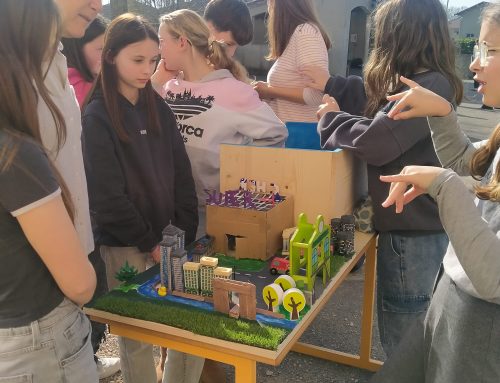 Exposition sur la ville de demain proposée par les 6èmes